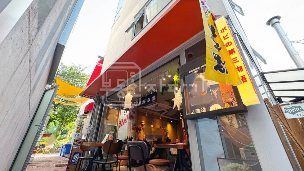 서울 마포구 연남동 연트럴파크 4층규모 식당건물 전체임대 월세 매물번호 27898 사진 1