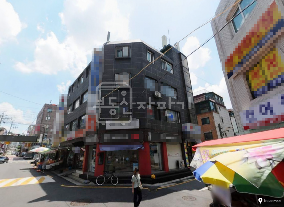 서울 송파구 방이동 송파나루역9분, 코너건물, 1층 임대 월세 매물번호 32061 사진 1